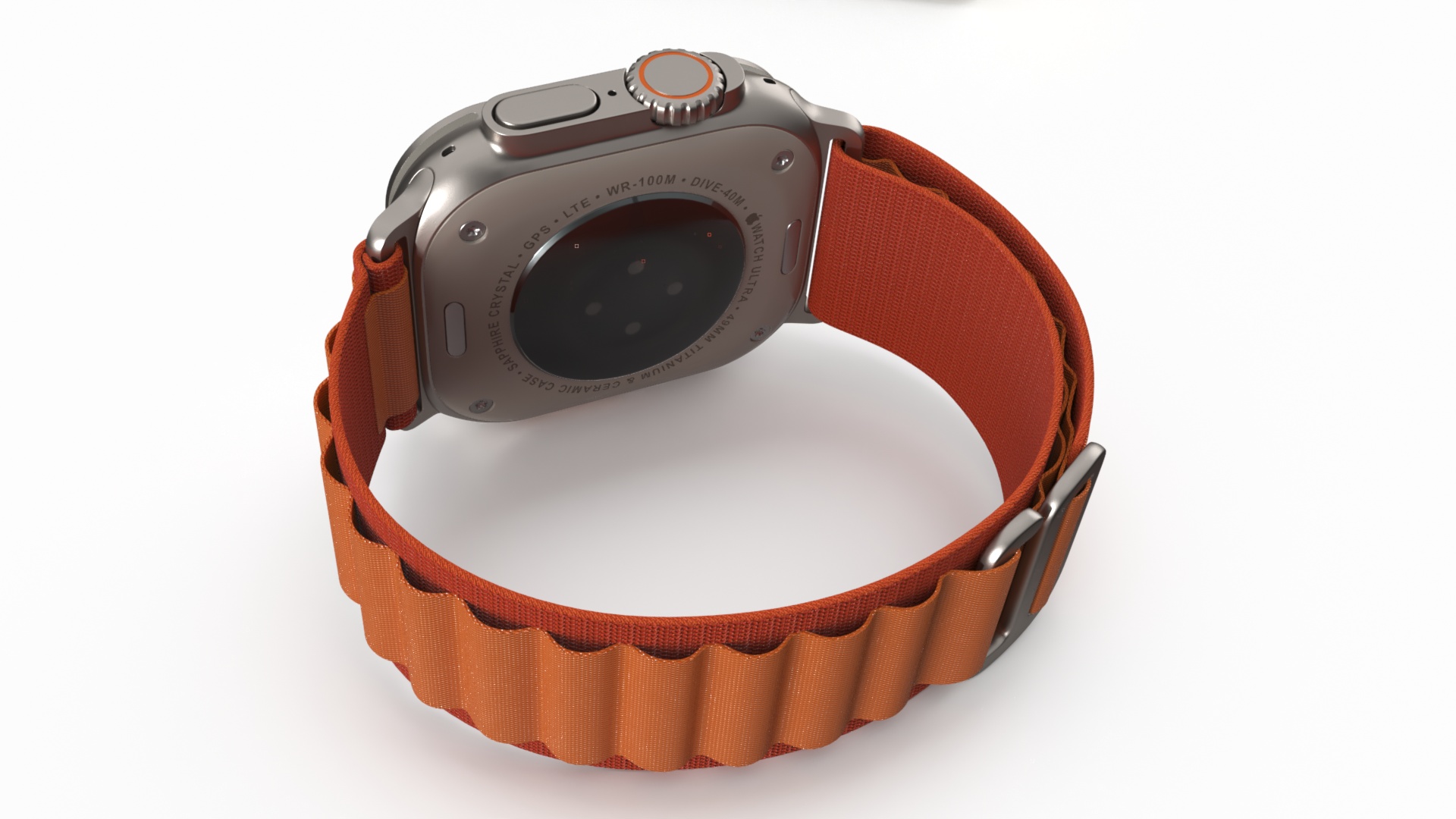 iPhone Flip with Apple Watch Ultra 3D model