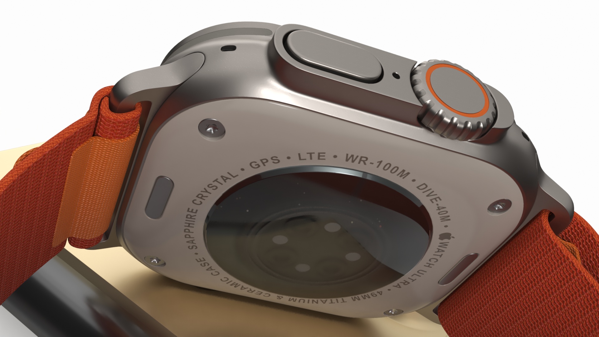 iPhone Flip with Apple Watch Ultra 3D model