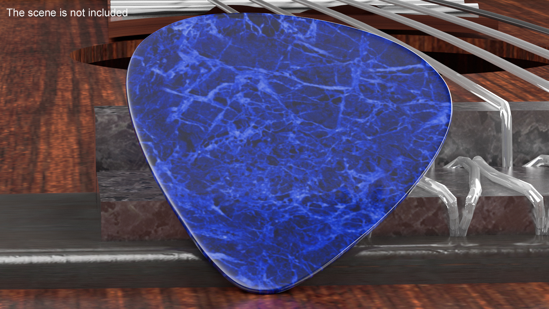 3D model Guitar Pick Pin