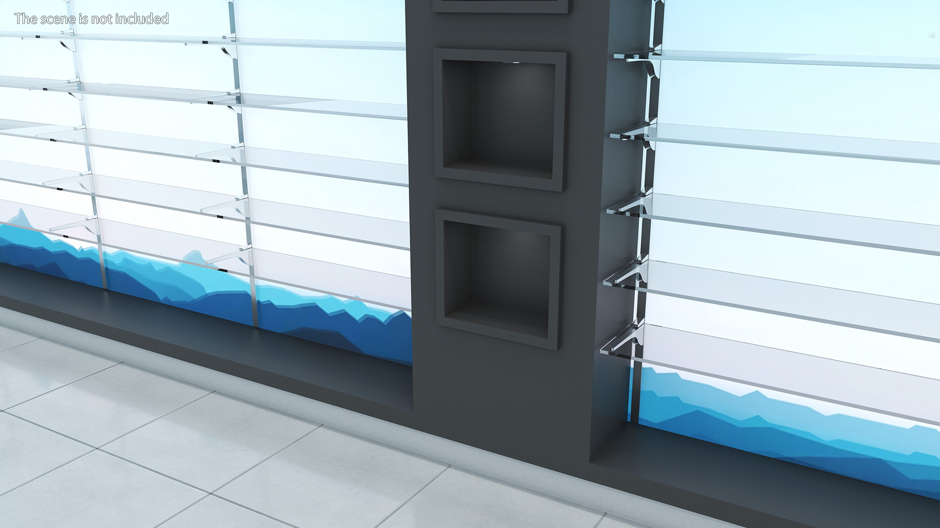 Pharmacy Display Stand 3D