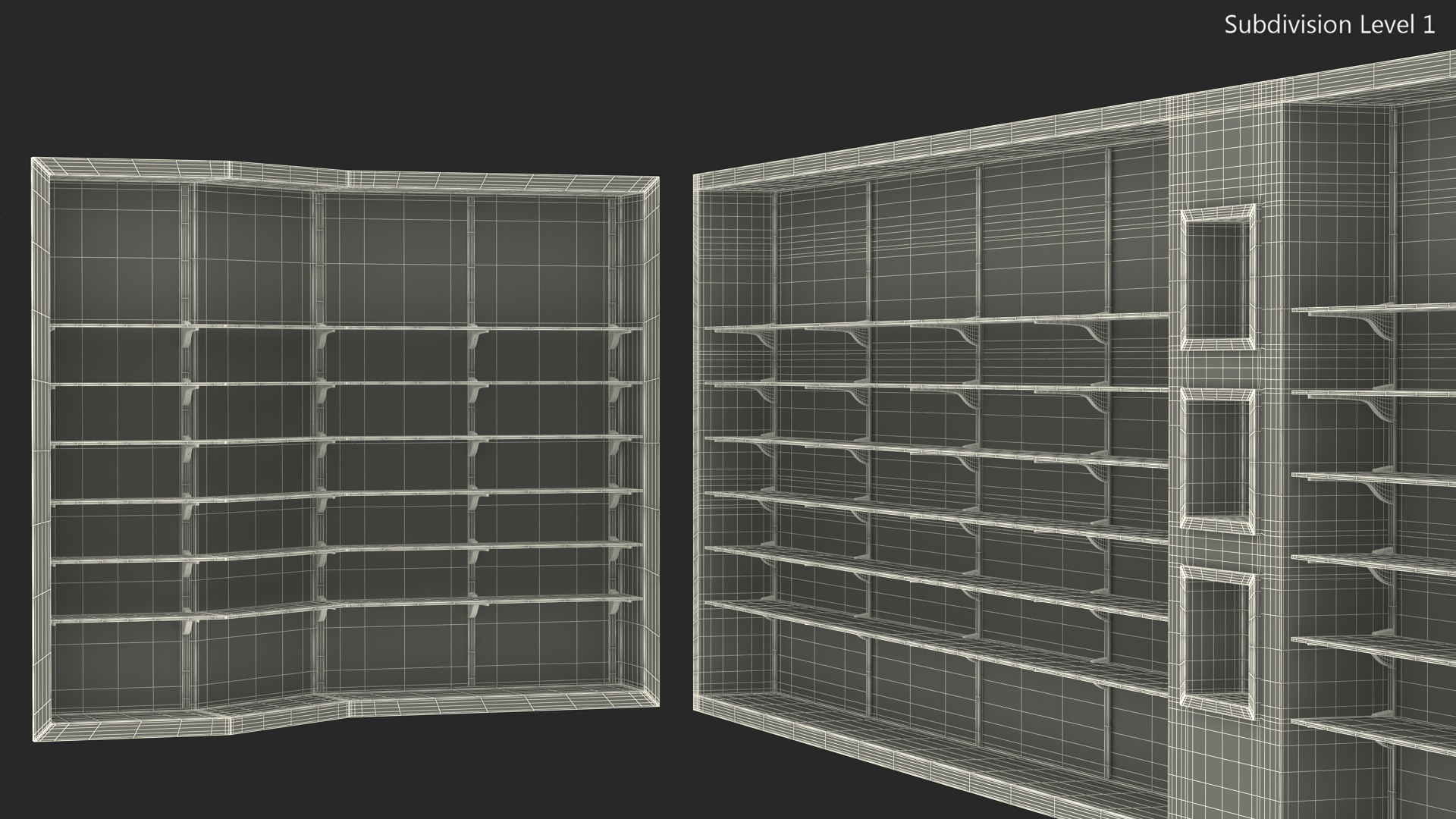 Pharmacy Display Stand 3D