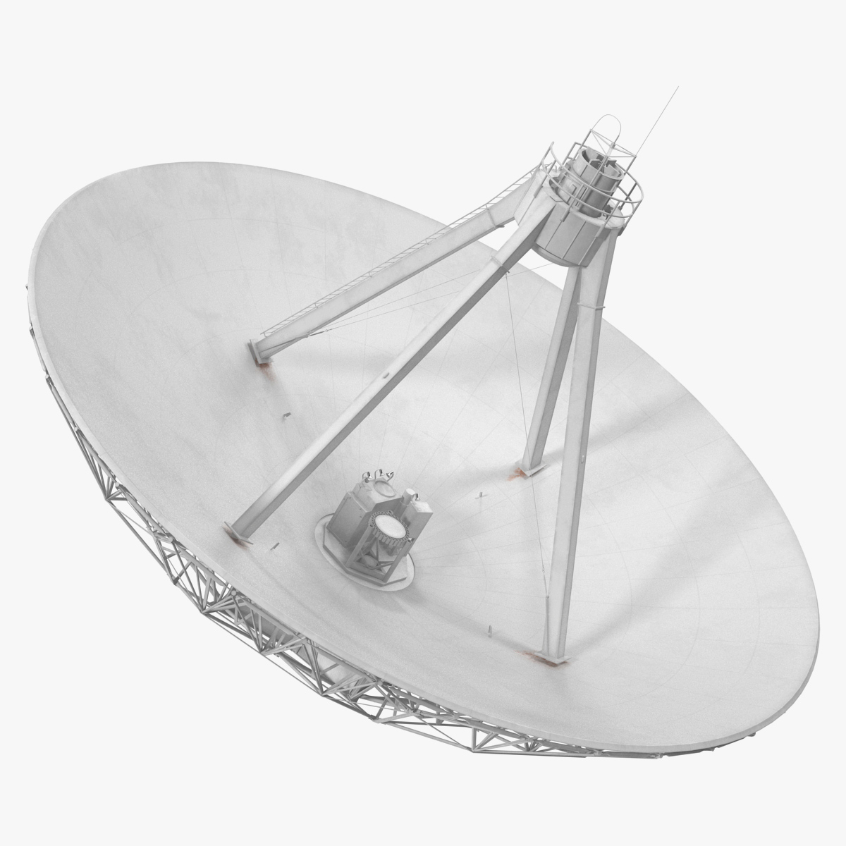 Parabolic Antenna 3D Model