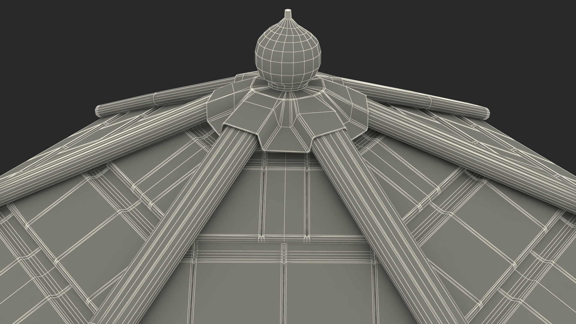 Floating Duck House 6 Nests 3D