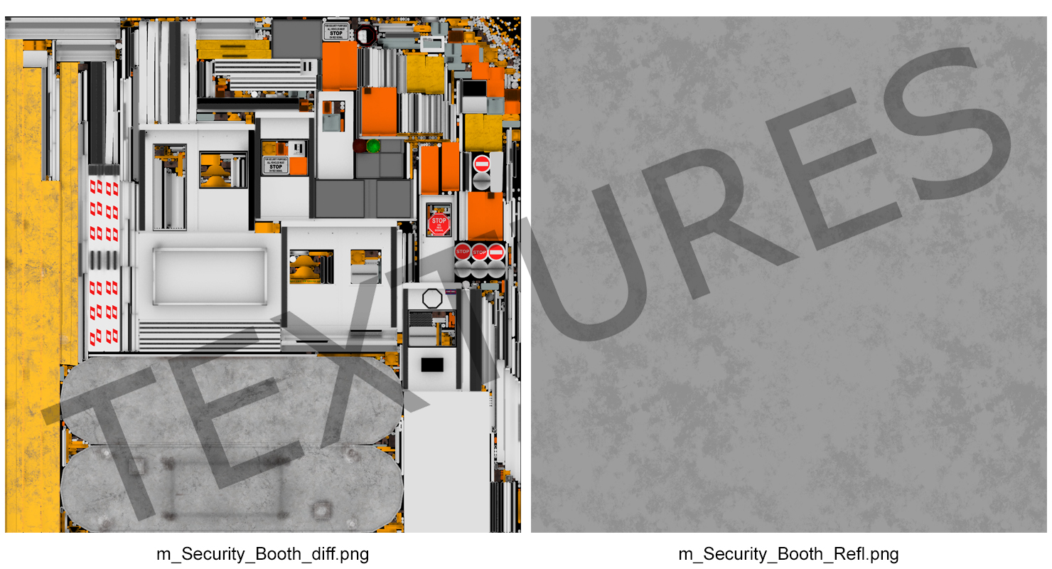 Vehicle Security Barrier 3D model
