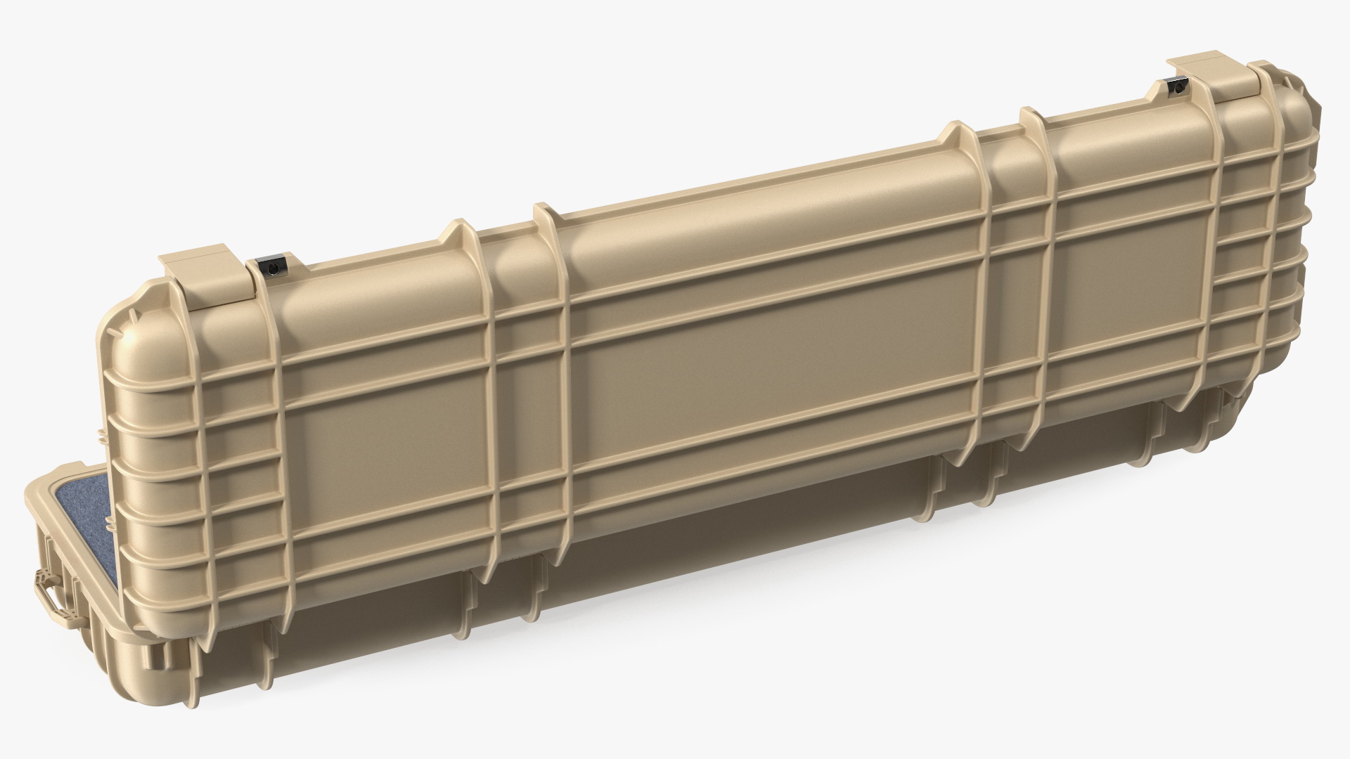3D Open Rifle Case Sand Color