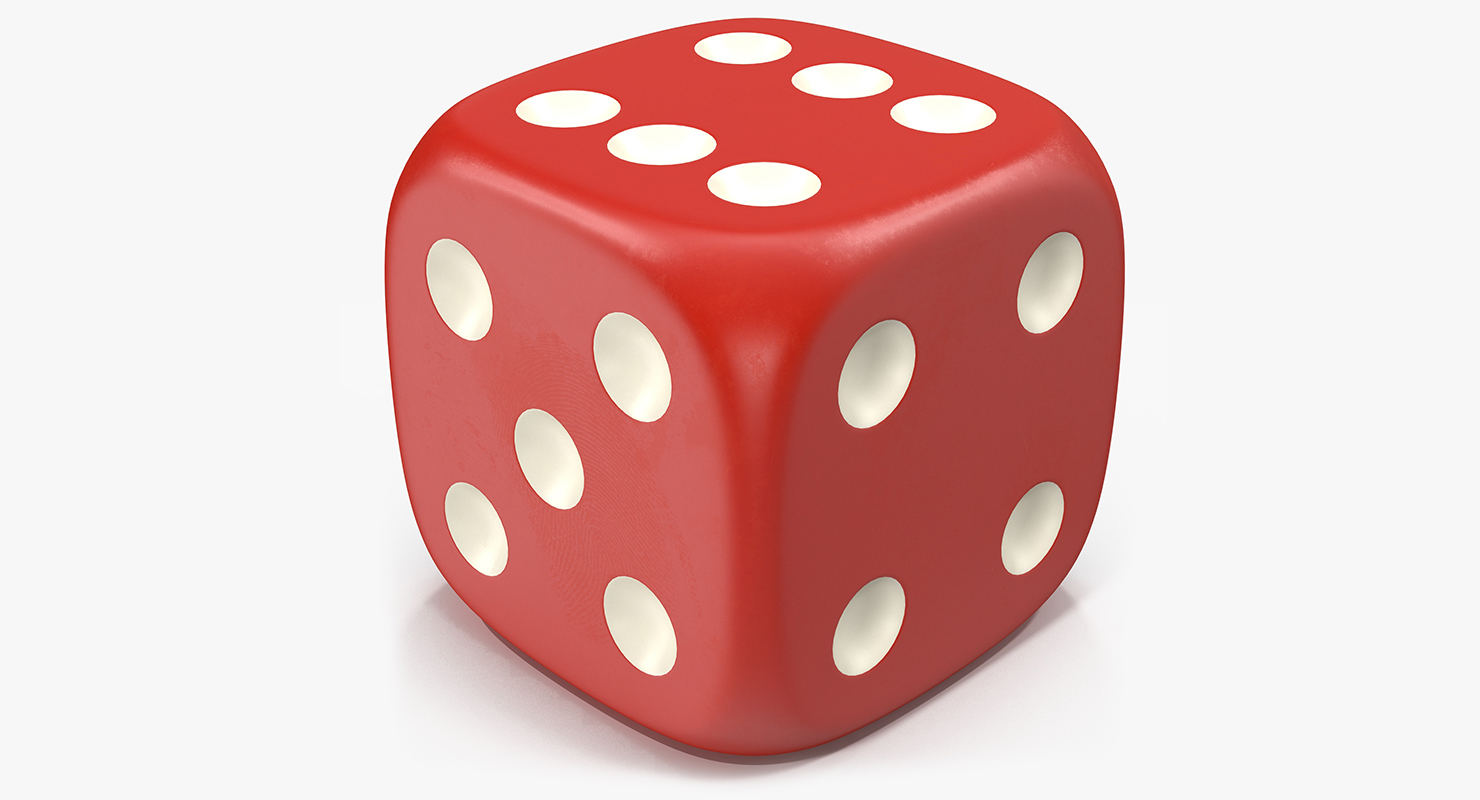 6 Edged Dice 3D