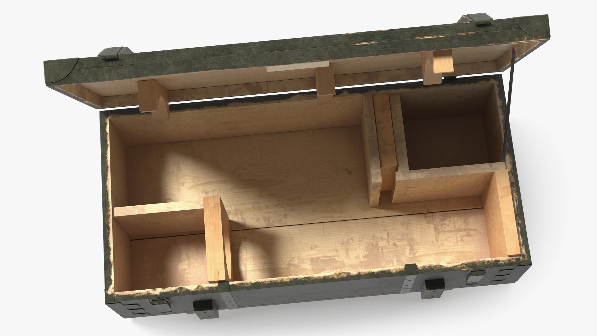 Military Wooden Transport Box - view 3