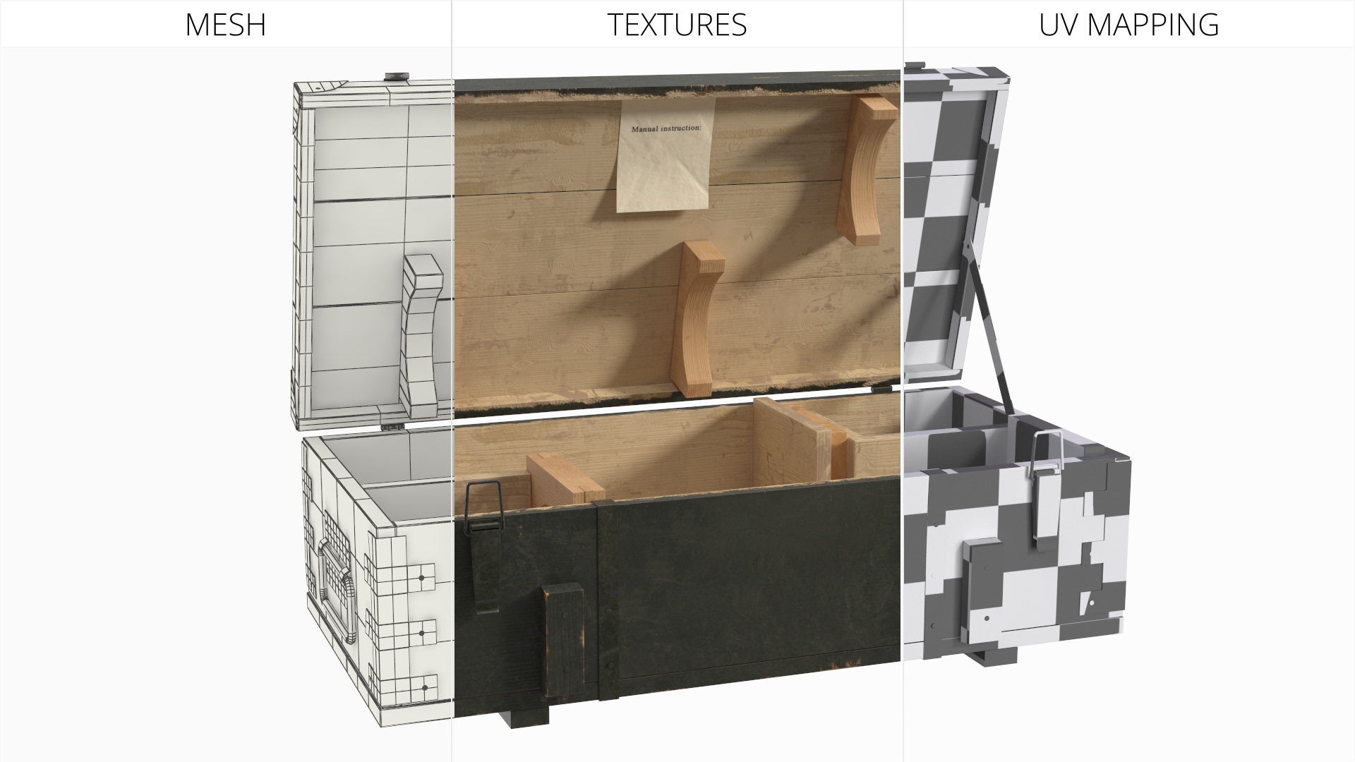 Military Wooden Transport Box - view 9
