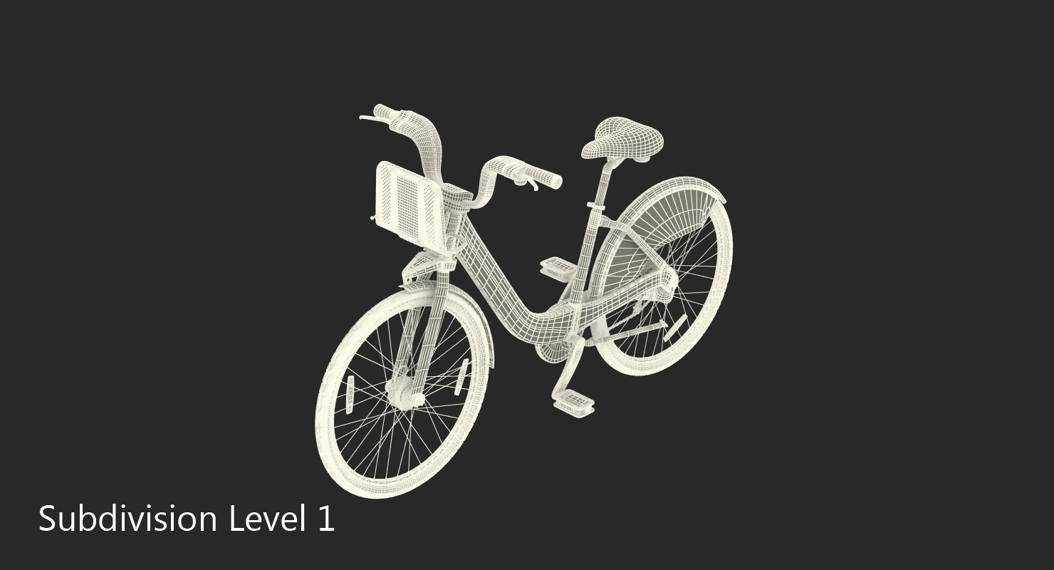 3D Sharing Bicycle Generic model