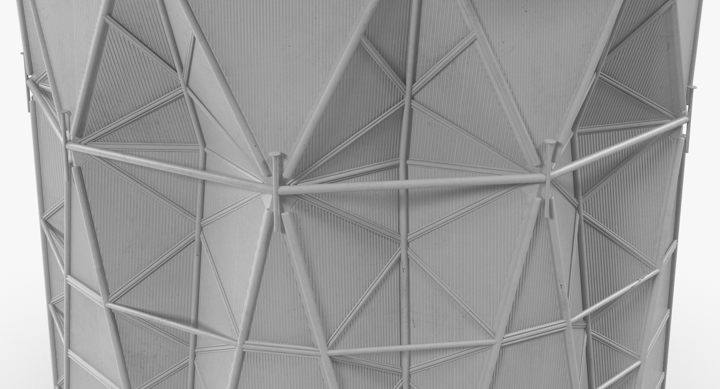3D Kitt Peak National Observatory Building Rigged