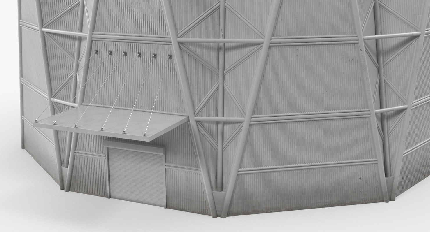 3D Kitt Peak National Observatory Building Rigged