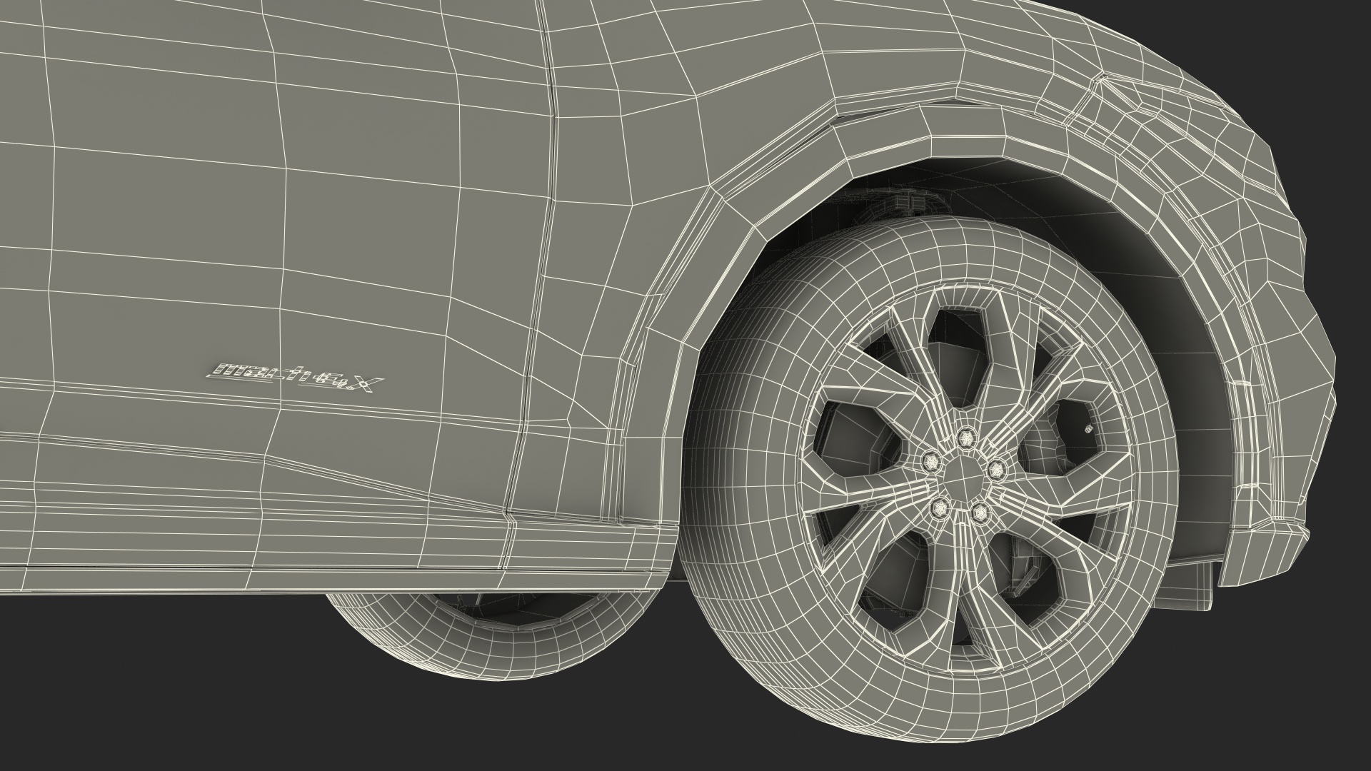 Mustang Mach-E 3D model