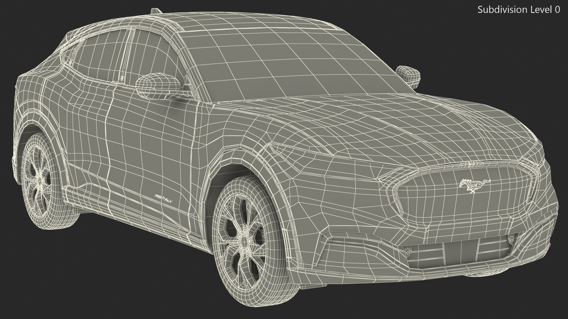 Mustang Mach-E 3D model
