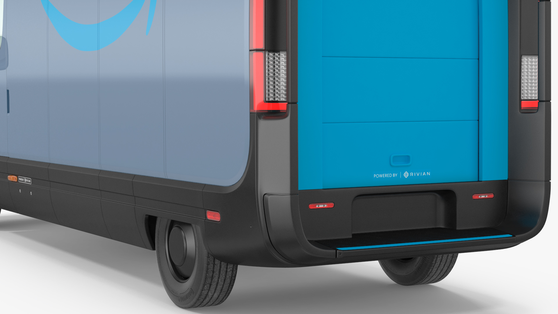 3D Amazon Electric Delivery Van model