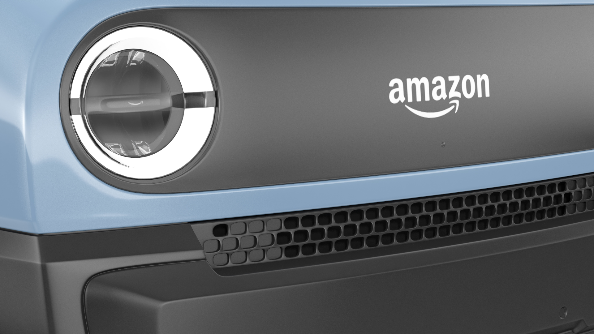 3D Amazon Electric Delivery Van model