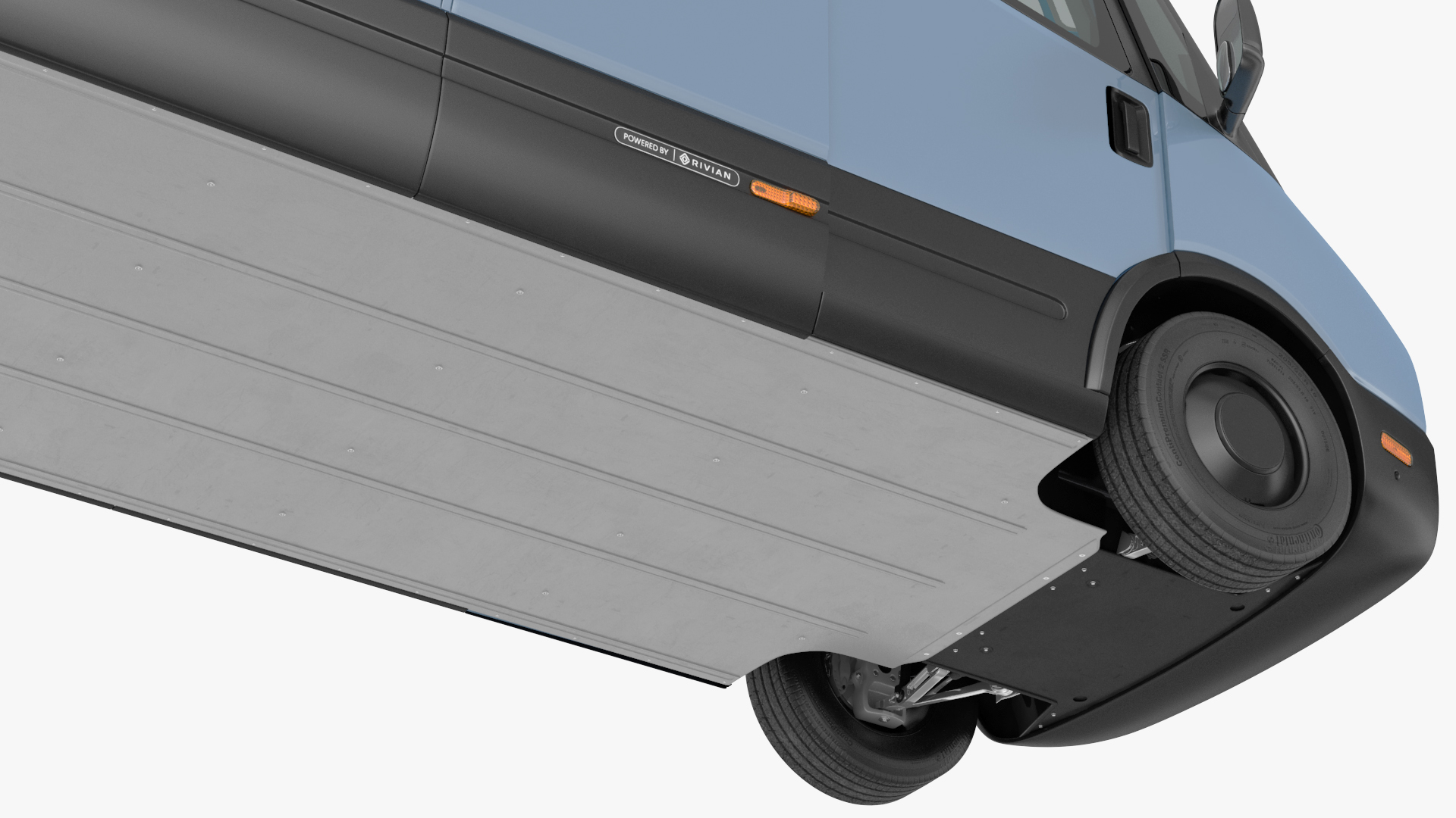 3D Amazon Electric Delivery Van model