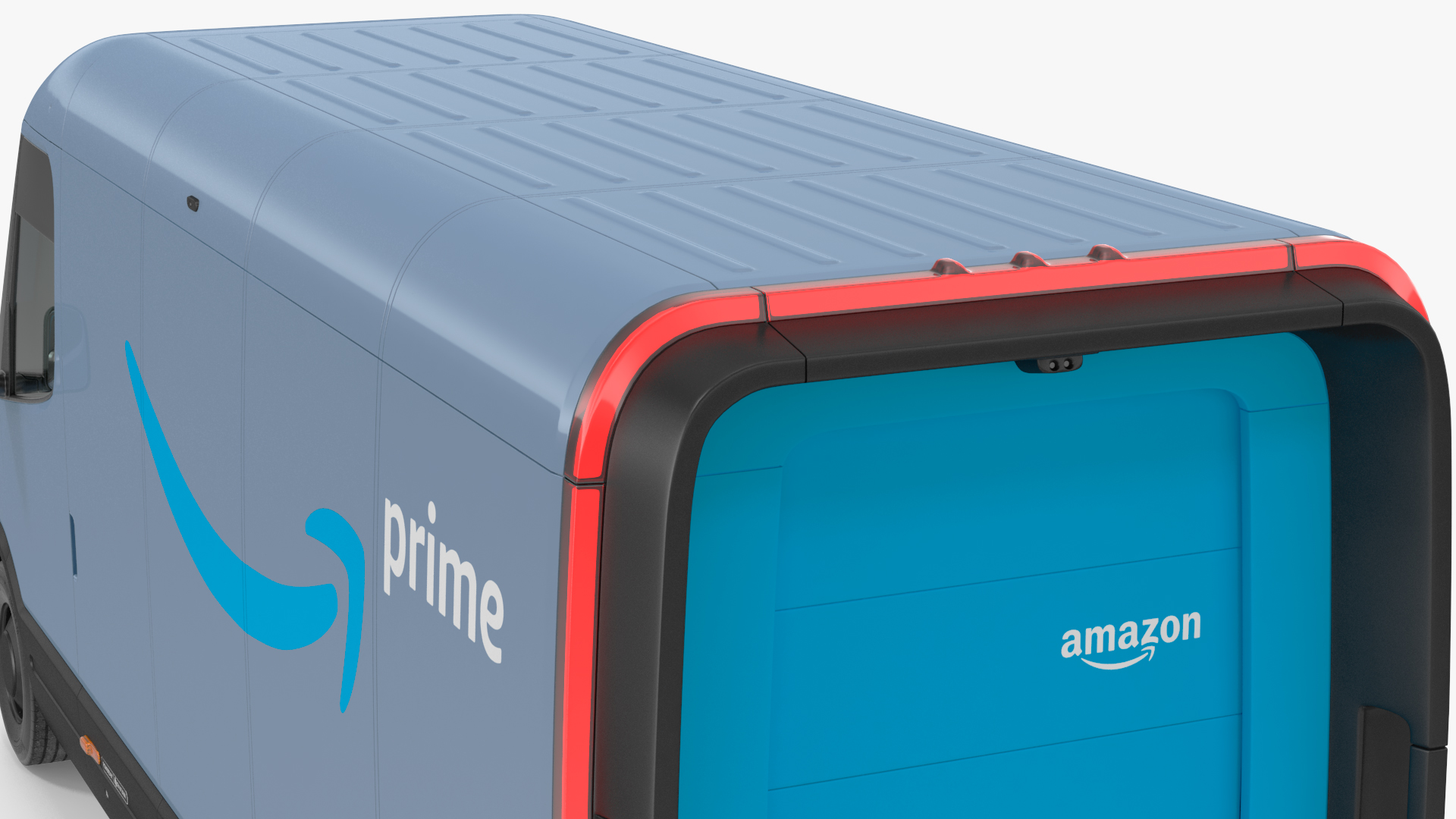 3D Amazon Electric Delivery Van model