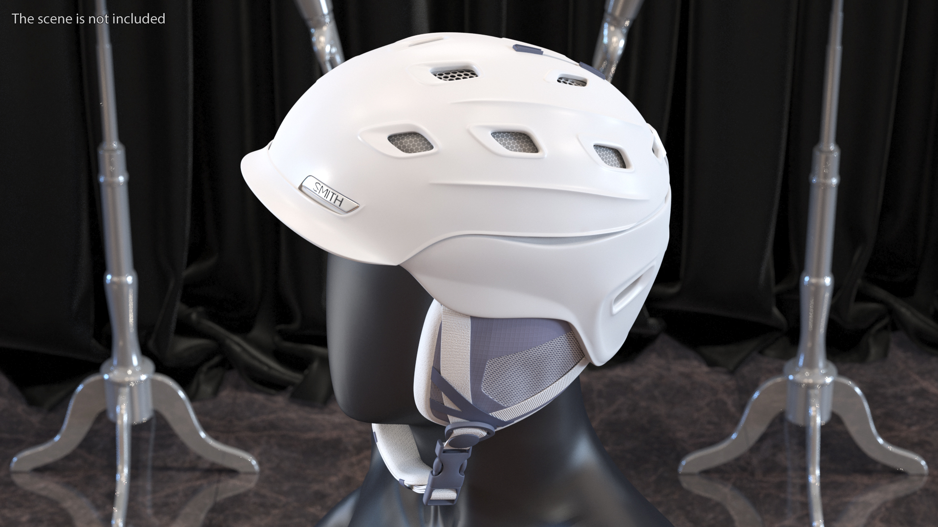 3D model Smith Vantage Ski Helmet White