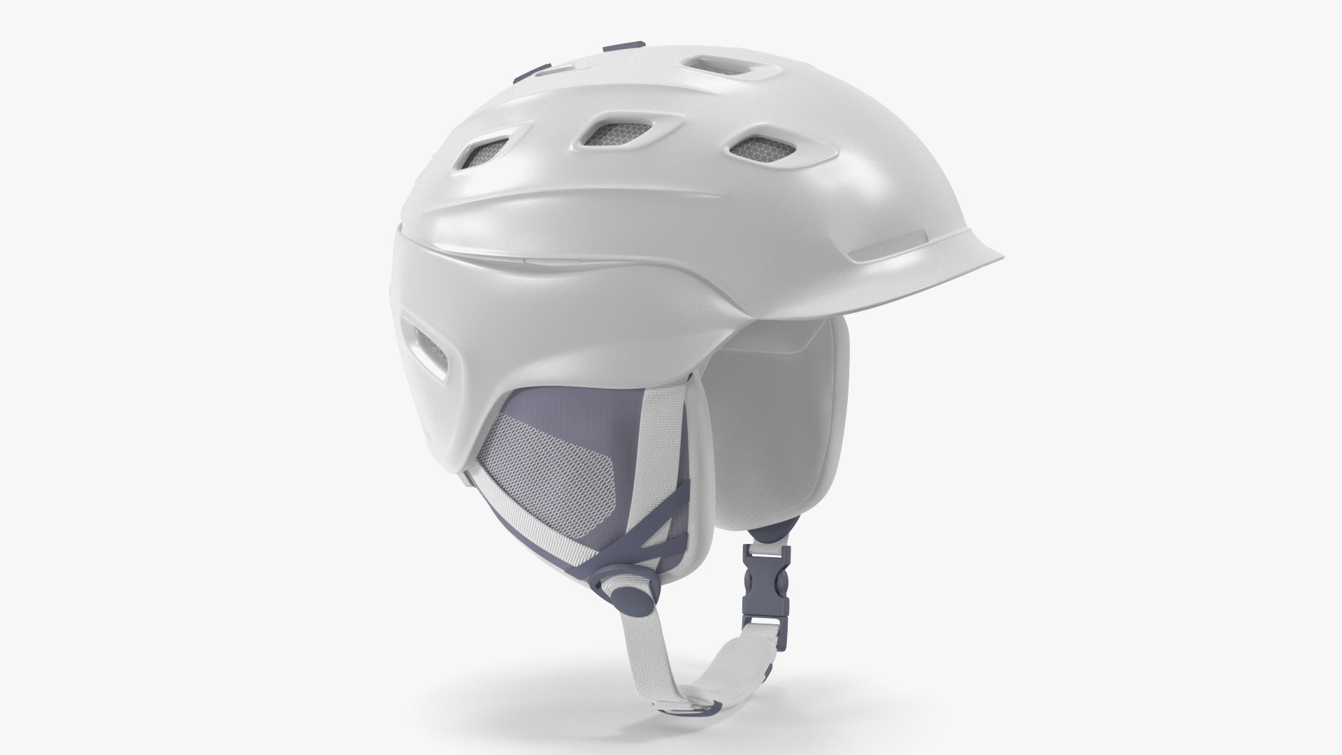 3D model Smith Vantage Ski Helmet White