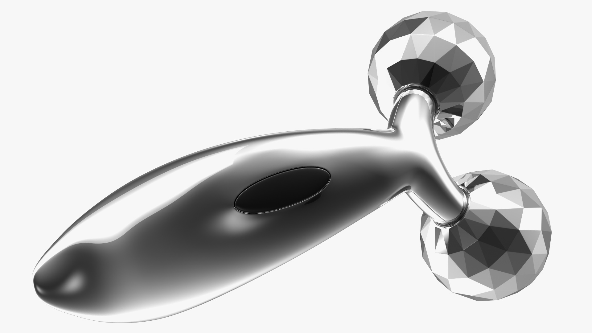 Handheld Face Massager Roller 3D model