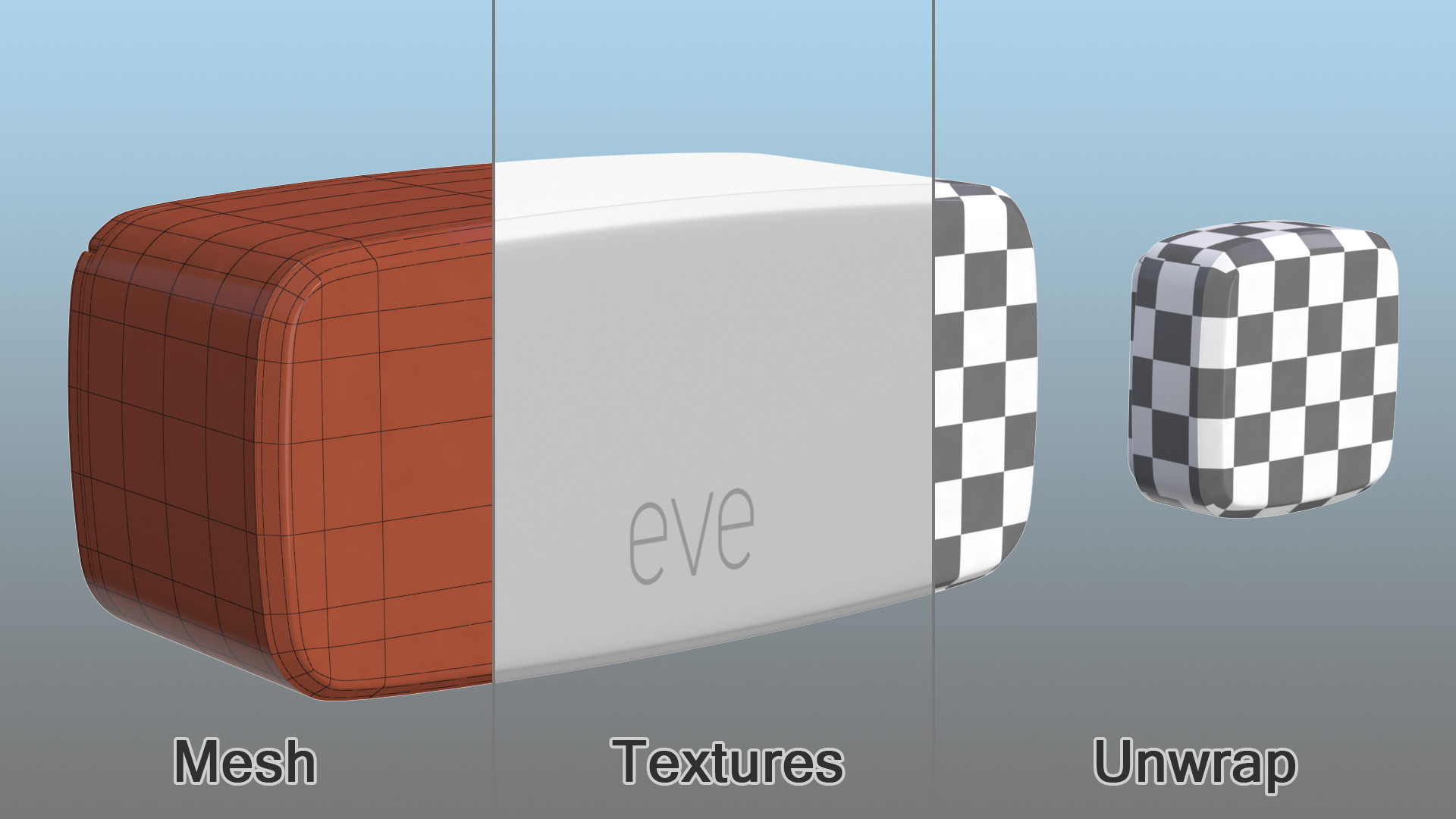 3D Eve Door and Window Wireless Contact Sensor model