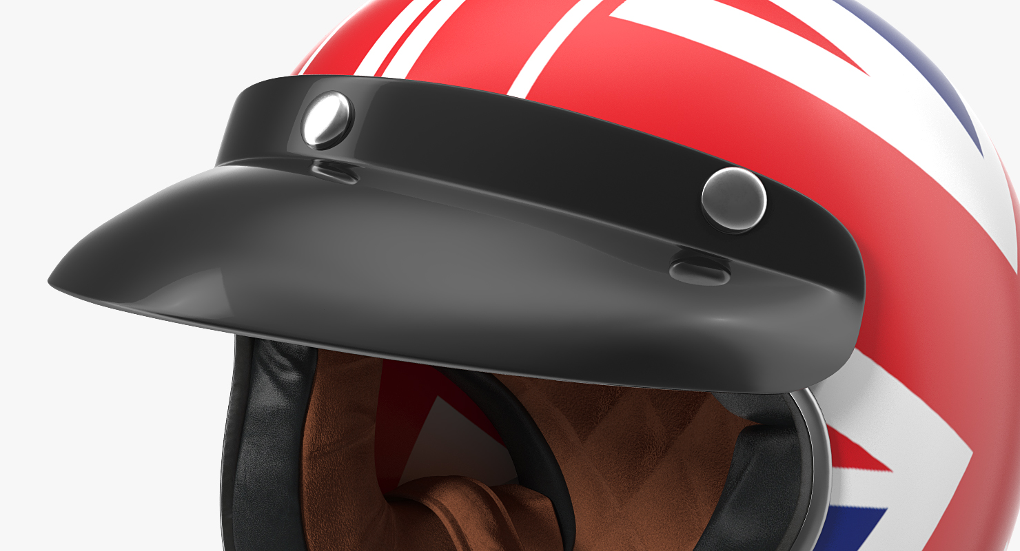 TORC T50 Route66 Vintage Motorcycle Helmet 3D