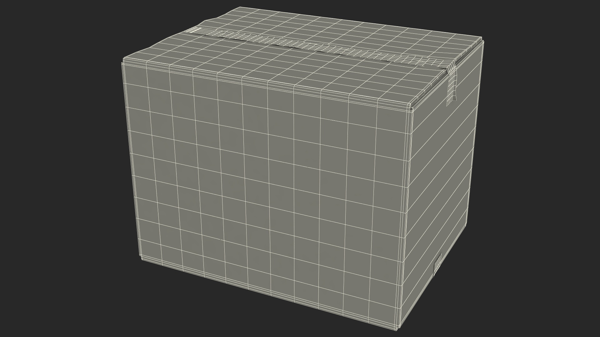 Yale Electric Forklift with Pallet Load 3D model