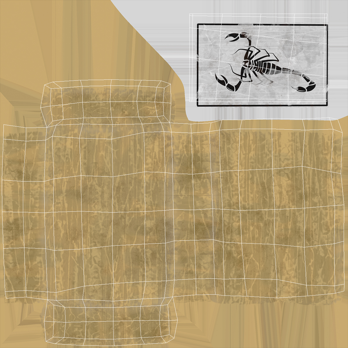 3D Various Cocaine Packages Set model