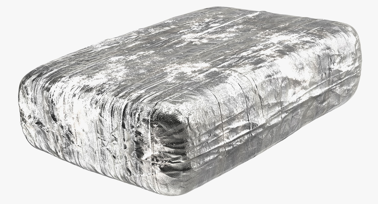 3D Various Cocaine Packages Set model