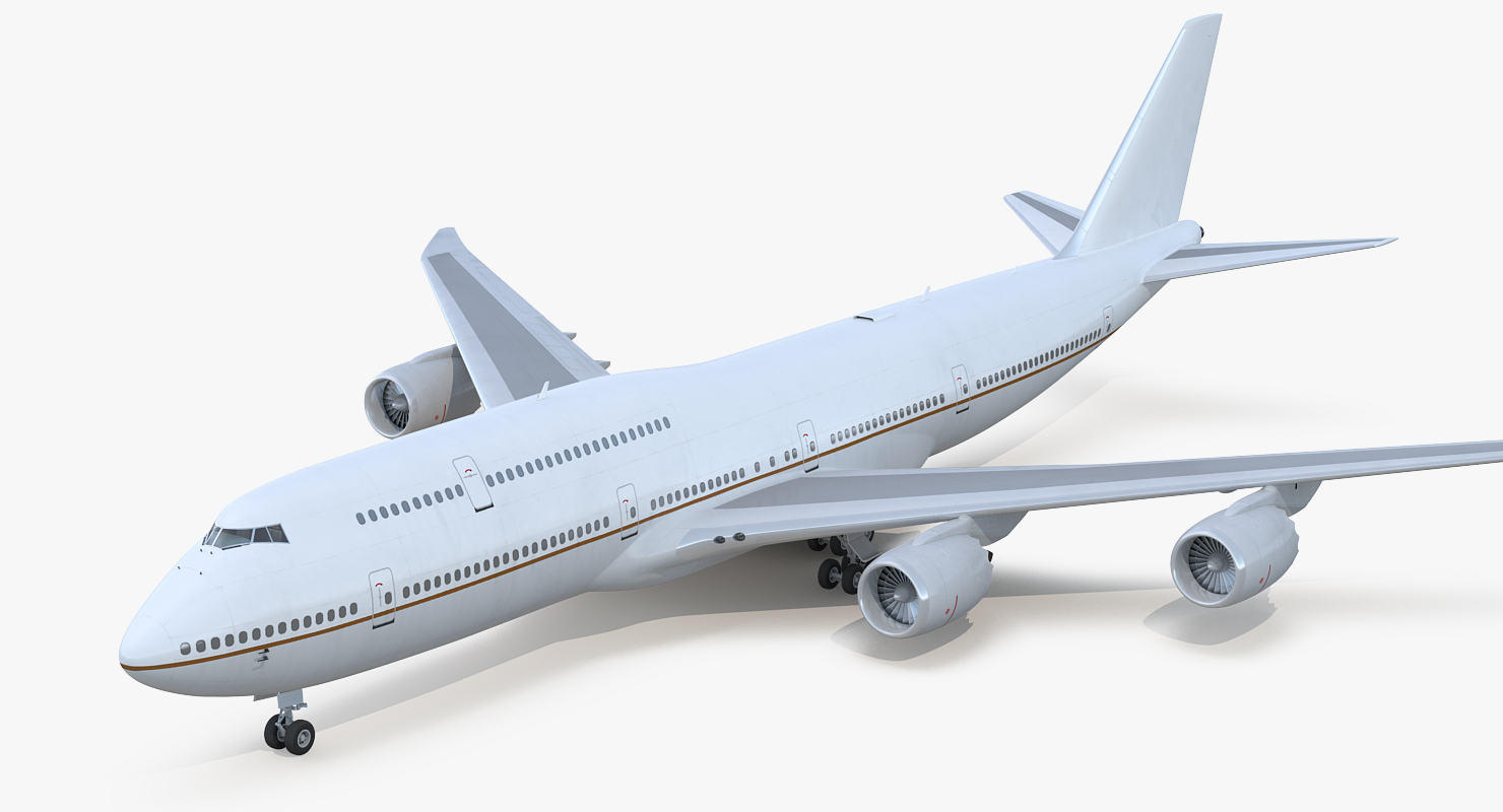 3D Boeing 747 8I Generic