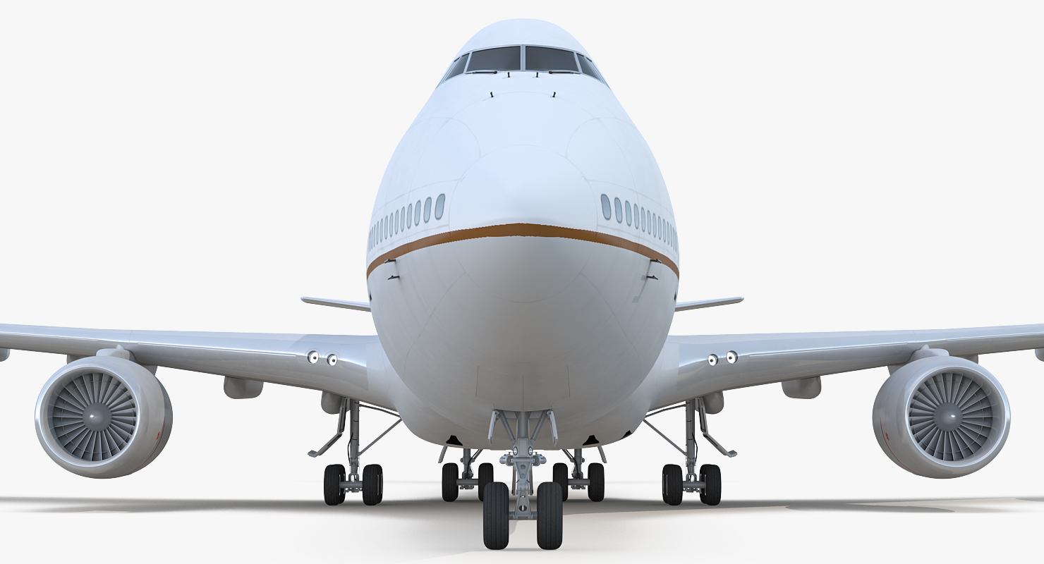 3D Boeing 747 8I Generic