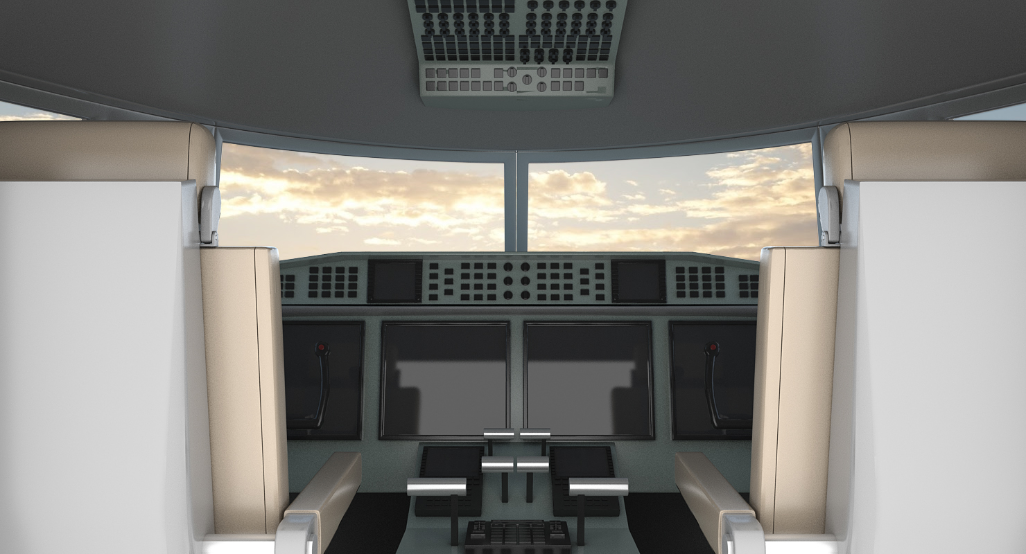 3D Boeing 747 8I Generic