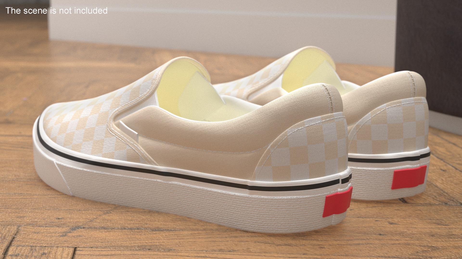 3D model Slip-On Canvas Shoes