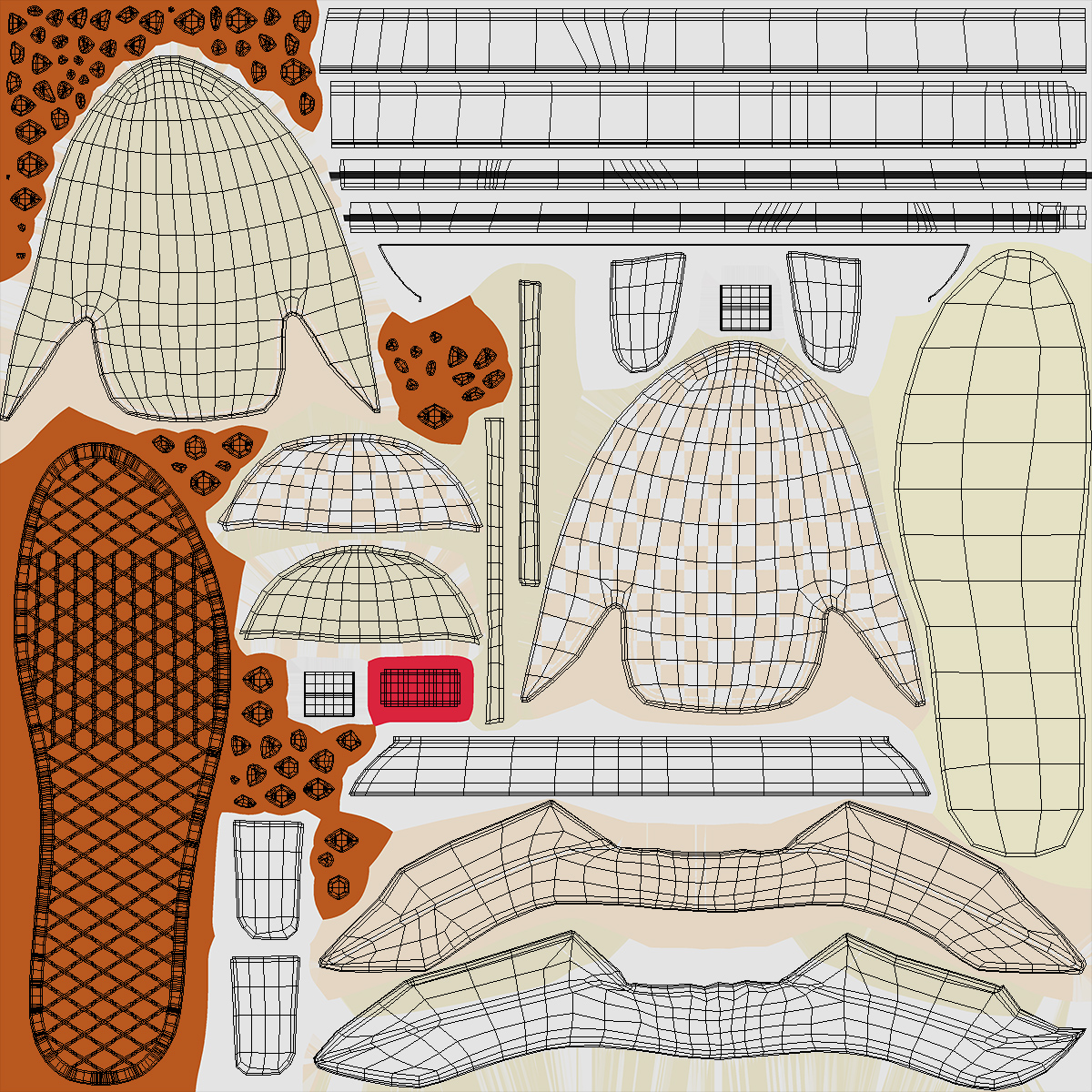 3D model Slip-On Canvas Shoes