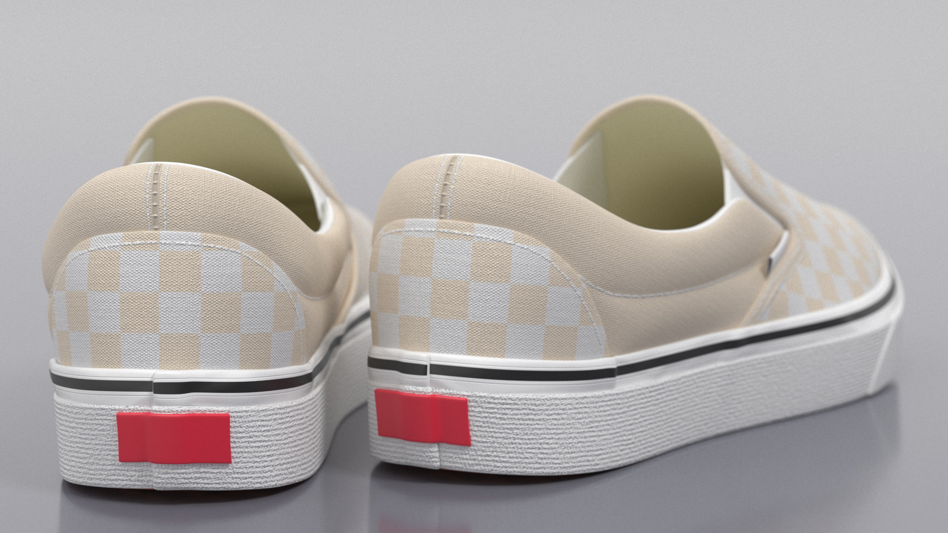 3D model Slip-On Canvas Shoes