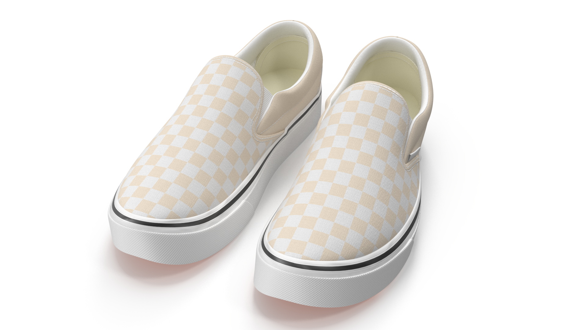 3D model Slip-On Canvas Shoes