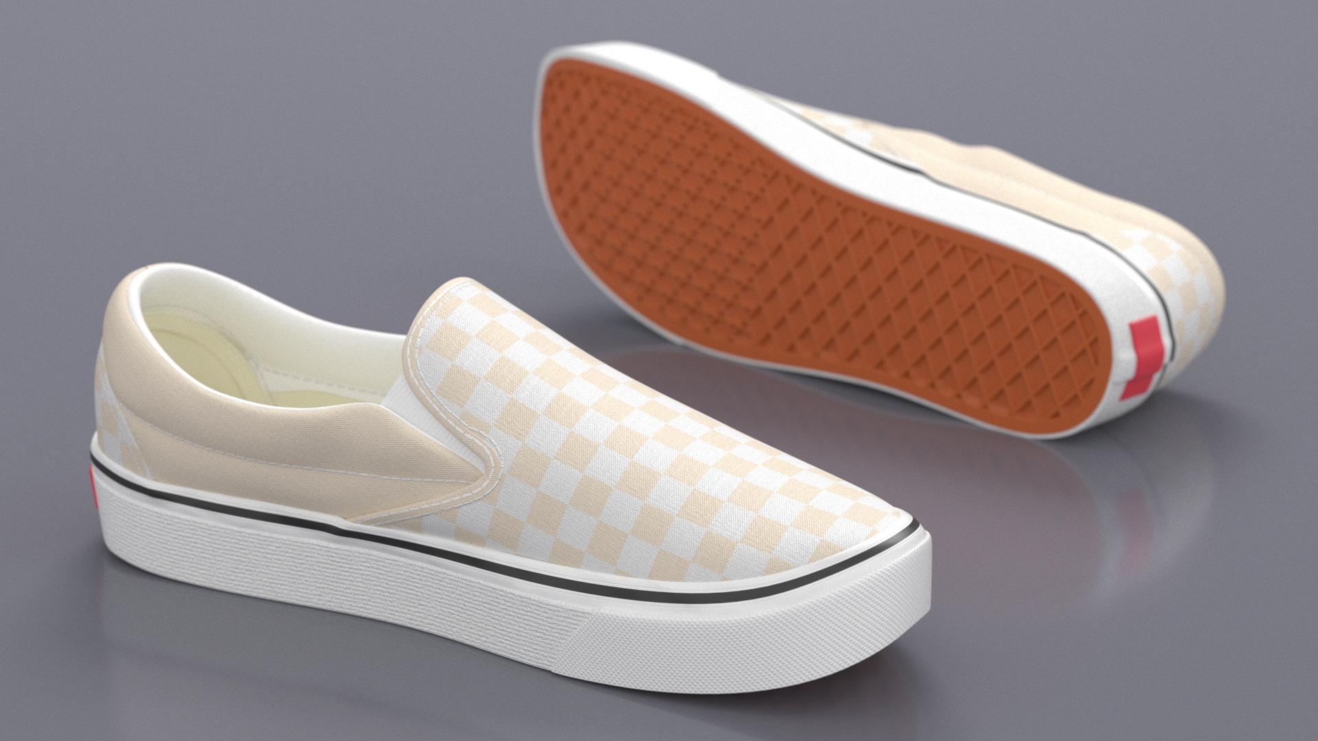 3D model Slip-On Canvas Shoes