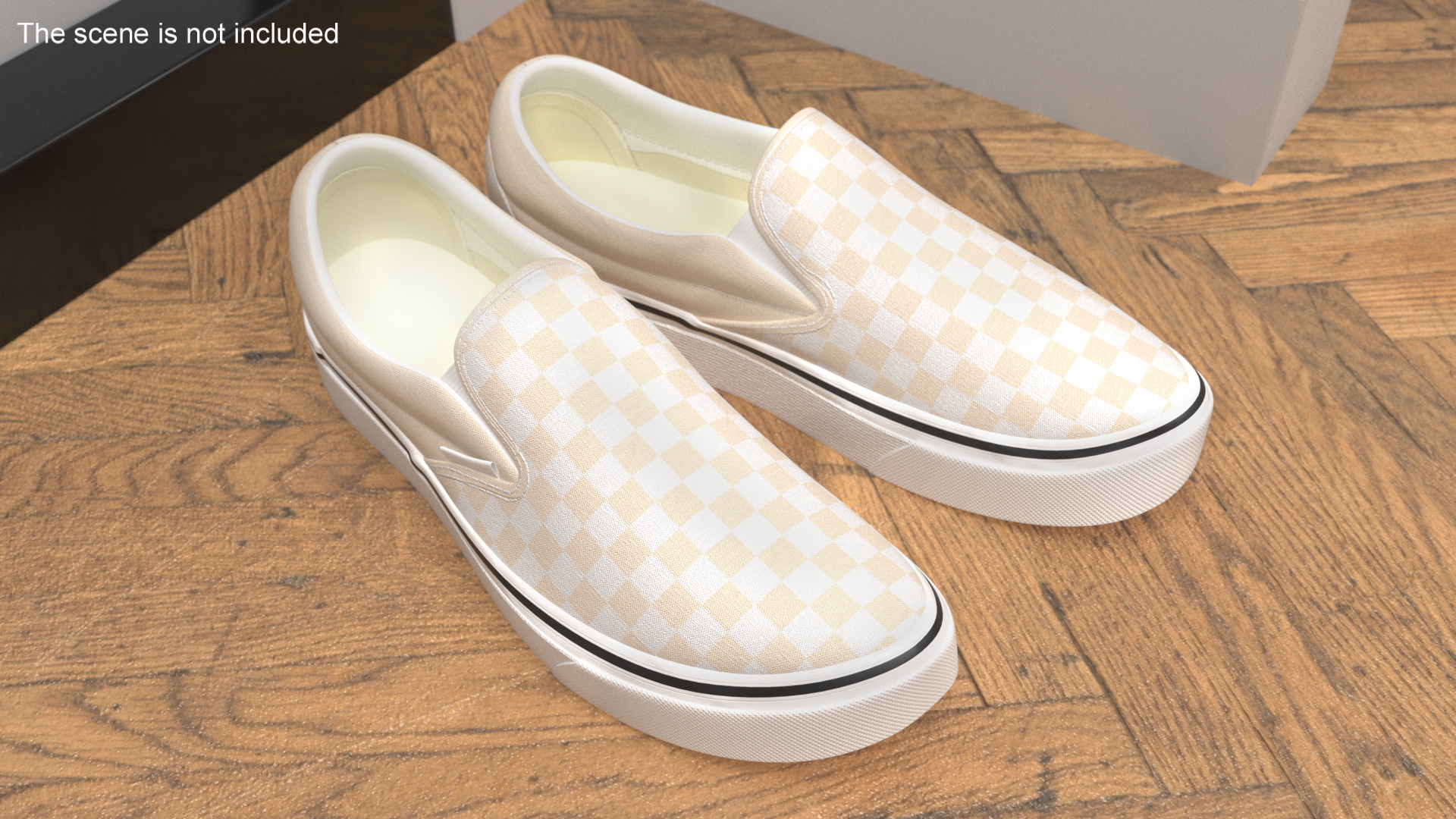 3D model Slip-On Canvas Shoes