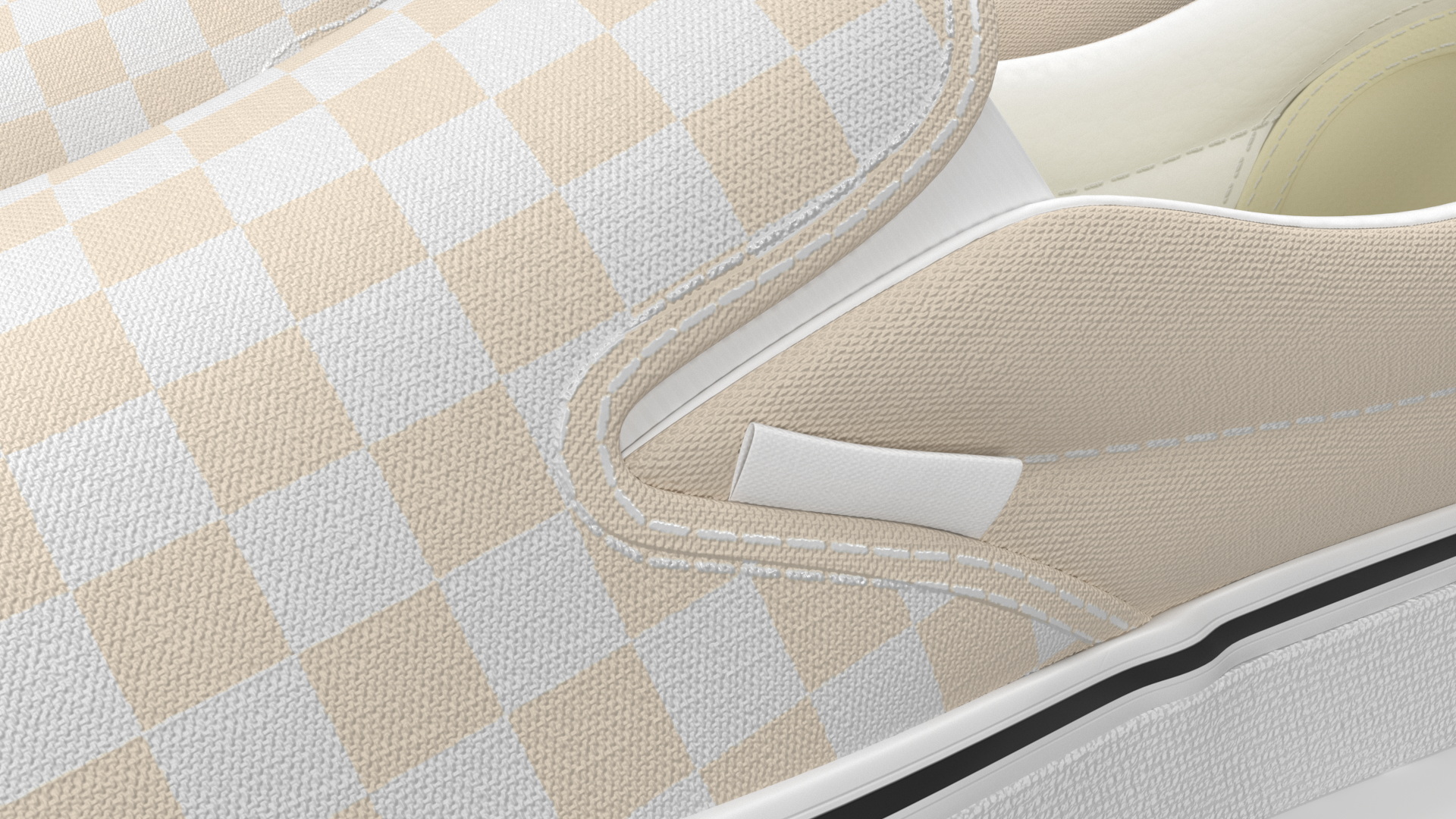 3D model Slip-On Canvas Shoes