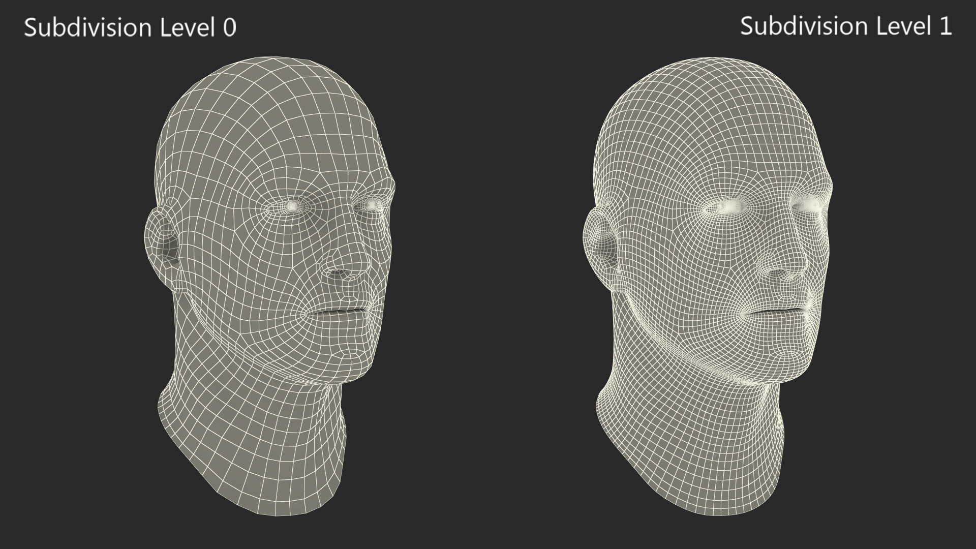 3D model Miner Head Dirty Fur