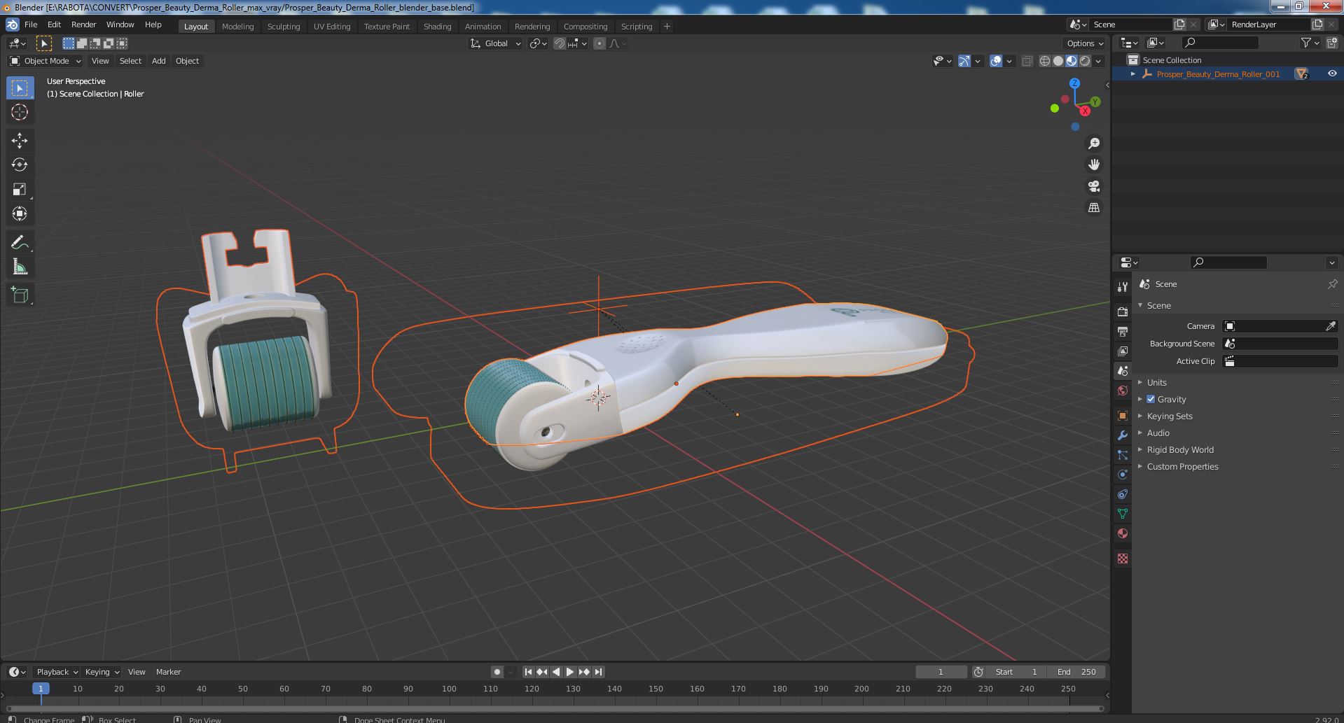 Derma Roller 3D