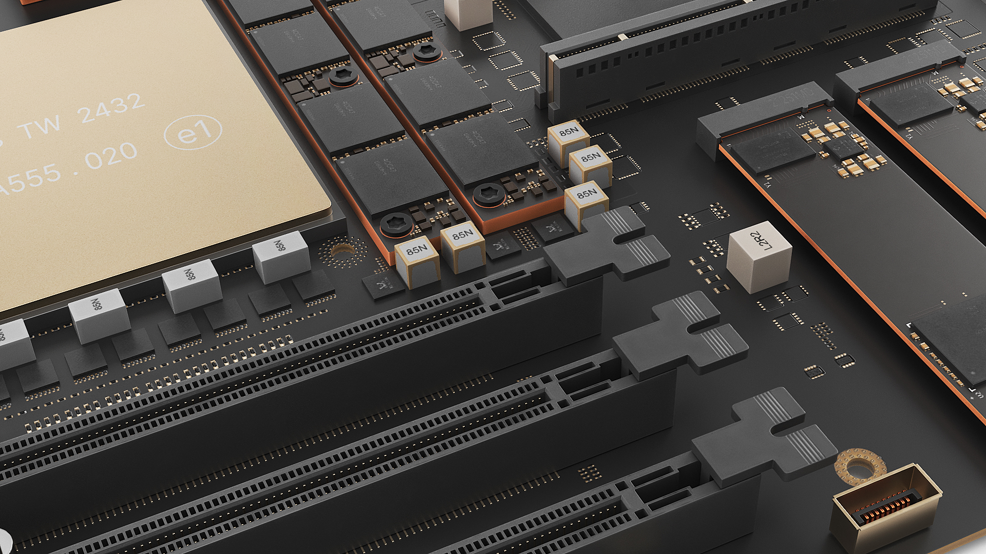 AI Computing Motherboard, view 8
