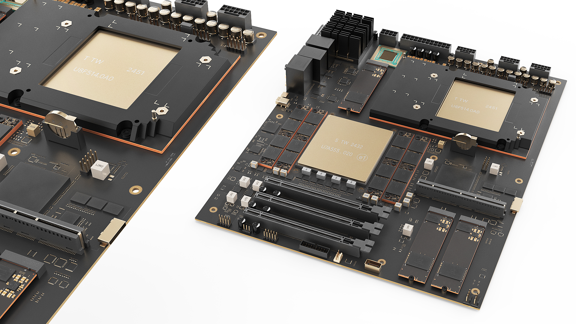 AI Computing Motherboard, view 6