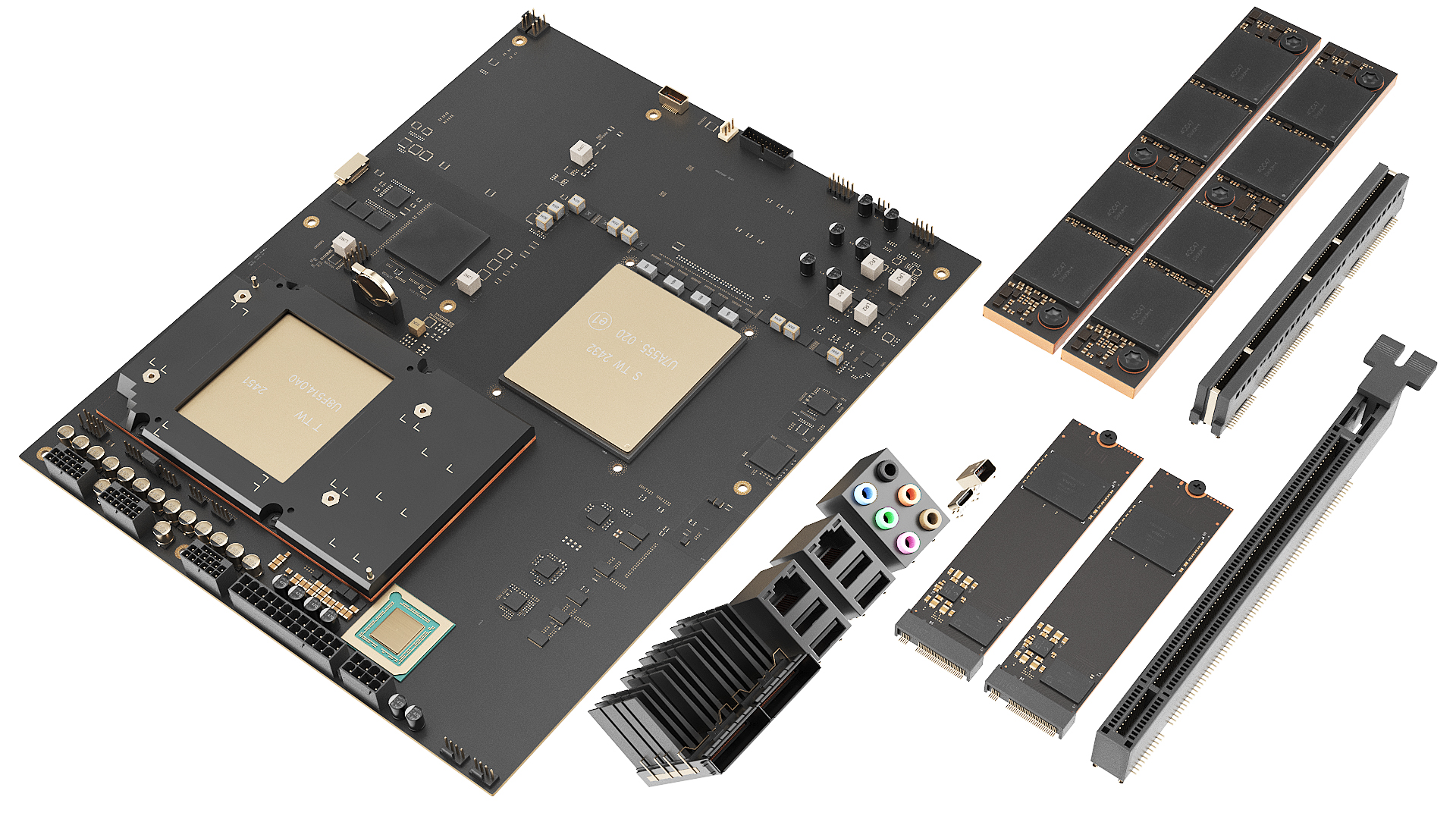 AI Computing Motherboard, view 11