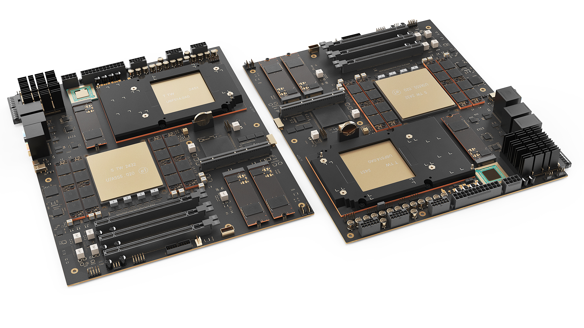 AI Computing Motherboard, view 5