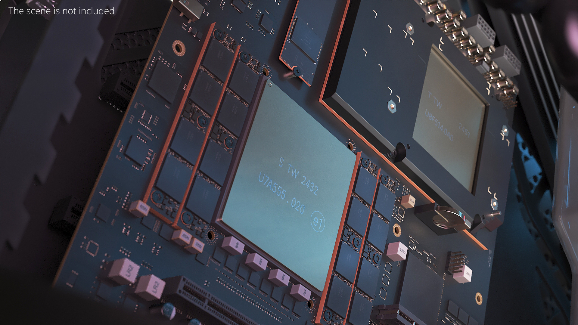 AI Computing Motherboard, view 4