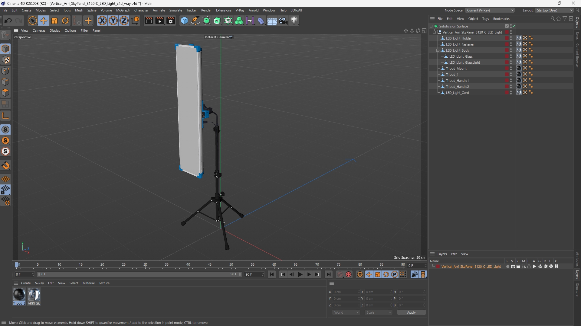 Vertical Arri SkyPanel S120-C LED Light - view 12