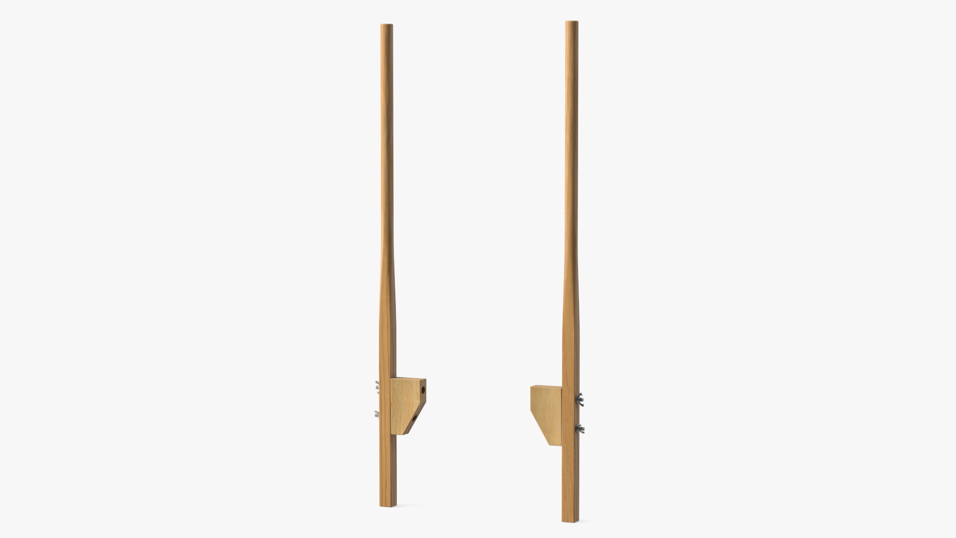 3D Foot Wooden Stilts model