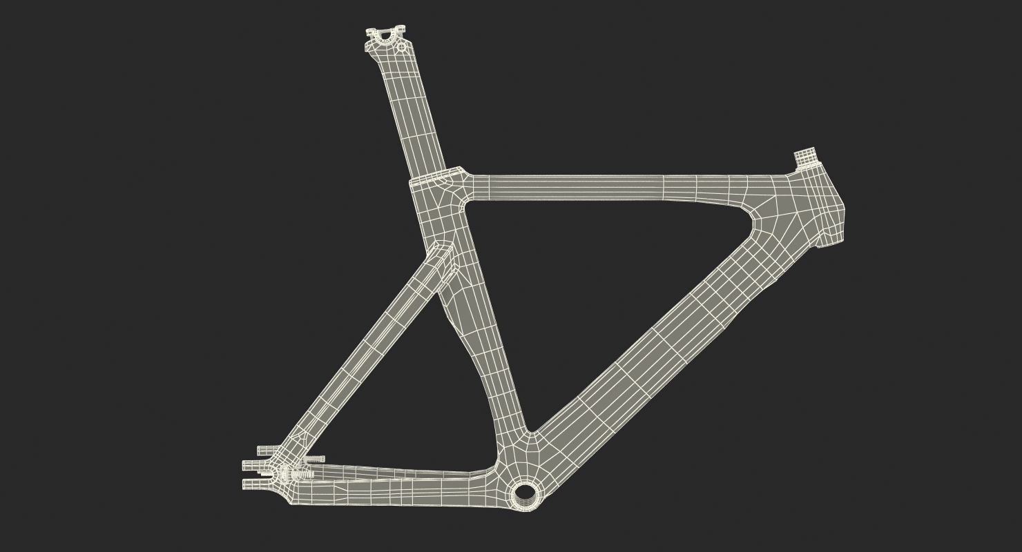3D model Bike Carbon Frameset