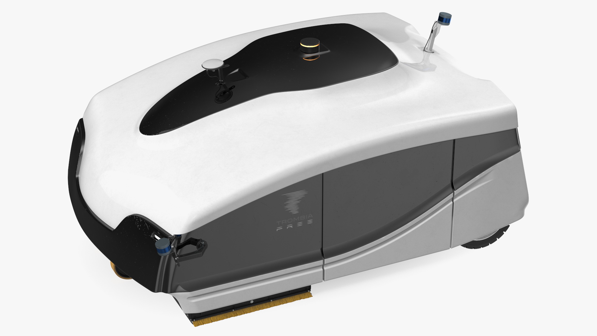 3D model Autonomous Electric Sweeper Trombia Free